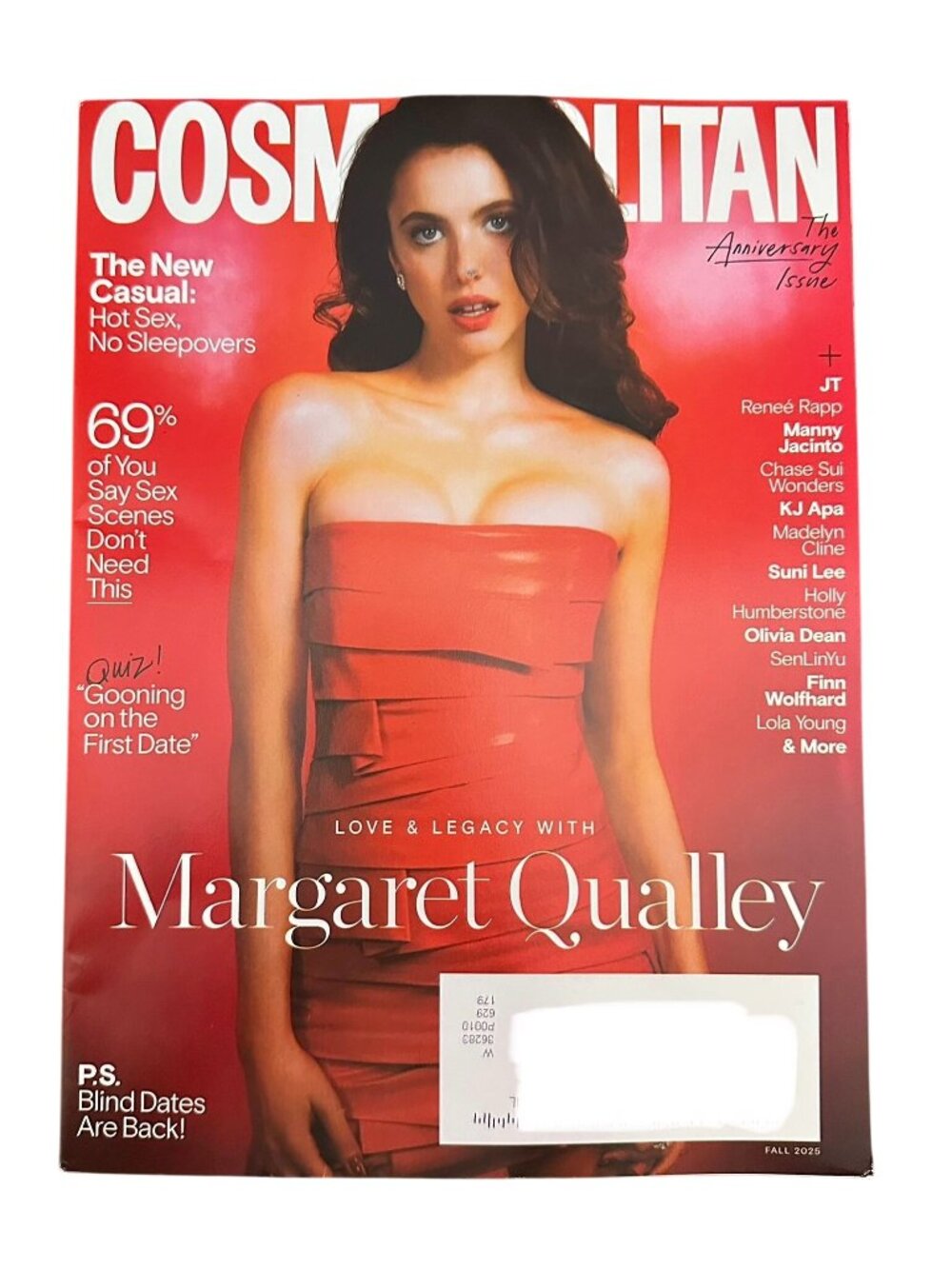 Cosmopolitan Magazine Fall 2025 Cosmo Margaret Qualley The Anniversary Issue